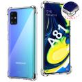 Samsung Galaxy A81/Note 10 Lite/M60s Premium Silicone Case Crystal Clear Soft TPU Ultra-Thin Transparent Flexible Protective Mobile Phone Back Cover.