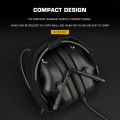 GEN 5 Military Tactical Headset Noise Reduction Hunting Headphone for FAST Helmet Airsoft OPS Wendy M-LOK Arc Headset.