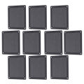 Computer Case Filter Grill Magnetic PC Fan Dust Filter Easy Install Sturdy PVC 10pcs Black with Magnet Frame for PC Case Fan.