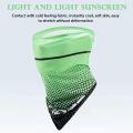 Men's women's long hand sunscreen arm sleeve anti slip sun cuff ultraviolet new ice silk sleeve anti sleeve outdoor cool sports bike. 