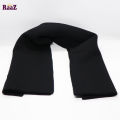 Black Woolen Soft Scarf, Muffler Stylish Fashion Scarf For Men And Women.