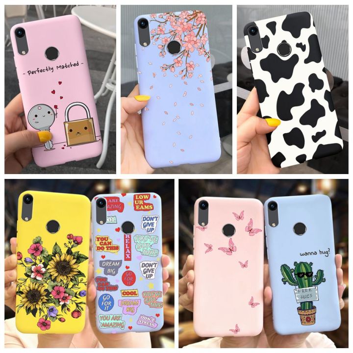 For Honor 8A Case For Huawei Honor 8A Prime Cover Silicone Cow Soft Phone Cases For Honor 8A JAT-LX1 Honor 8A Pro JAT-L41 Bumper