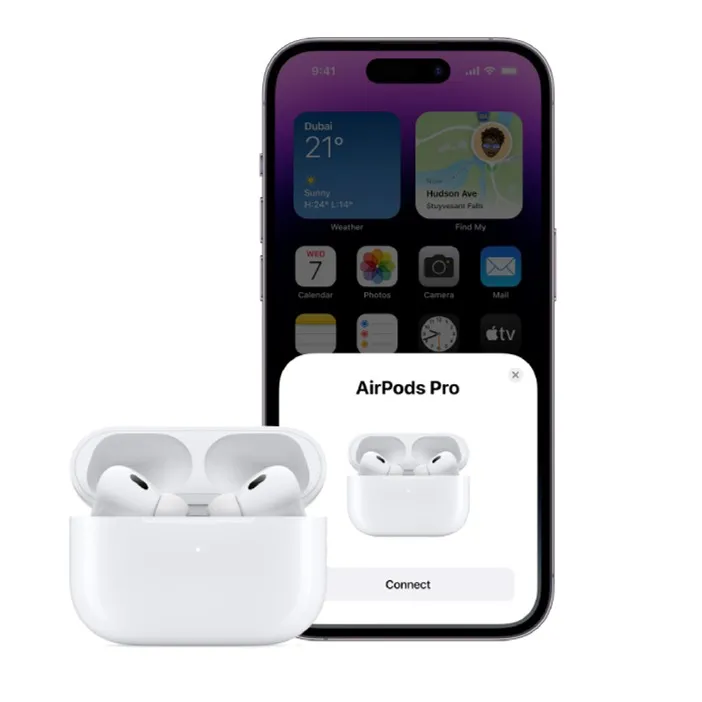 AirPods Pro 2nd Generation (Master Copy 1:1) -  Wireless Charging + 2X Battery Power + 2X bass boost sound