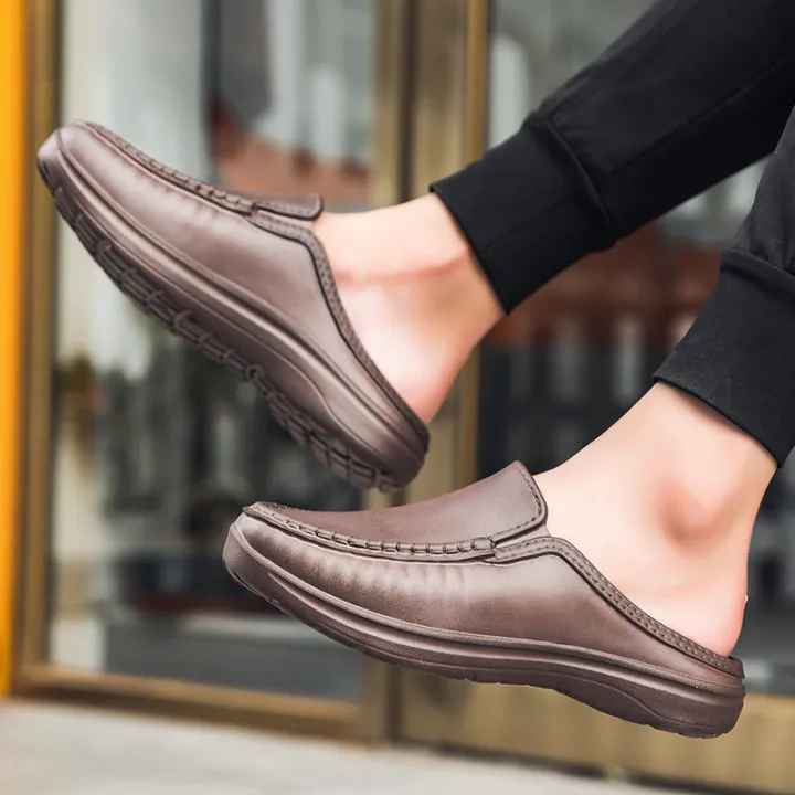 Men%20Chef%20Shoes%20Business%20Slippers%20Waterpoof%20Cover%20Toe%20Fashion%20Casual%20Daily%20Plus%20Size%20Leather%20Slippers%20Indoor%20-%20Image%204