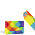 Dingsheng 24 36 48 60 72 Segments Magic Rule Snake Multi-color 3D Puzzle Game Cube Twist Transformable Kid Puzzl.