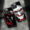 Saw Jigsaw Killer Hhorror Phone Case For Apple Iphone 15 13 12 11 14 Pro Max Mini Cover SE 2020 X XS XR 8 7 6 6S Plus 5 5S Shell. 