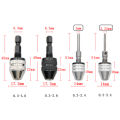 Drill Chuck Keyless Screwdriver Impact Driver Adaptor Electric Micro Motor Clamp BDM. 