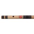 Combo of Scal F-11.5 Bamboo Flute and Flute Bag - Wooden.