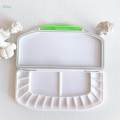 Watercolor Palette Paint Box Large Capacity with Mixing Area 16 Wells Portable Empty Paint Palette.