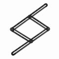 Multi-Angle Ruler Template Tool Measuring Tool Four-Sided Ruler TGR Angle-izer. 