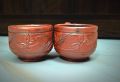Clay tea cup /matir cup (2 pics cup). 