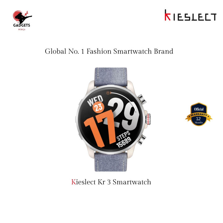 Kieslect Kr 3 Denim Calling SmartWatch