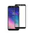Samsung Galaxy a6 Plus Tempered Glass Screen Protector 6D/9D/11D - Black. 