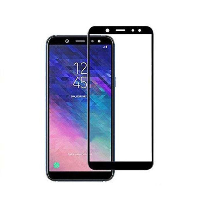 Samsung Galaxy a6 Plus Tempered Glass Screen Protector 6D/9D/11D - Black