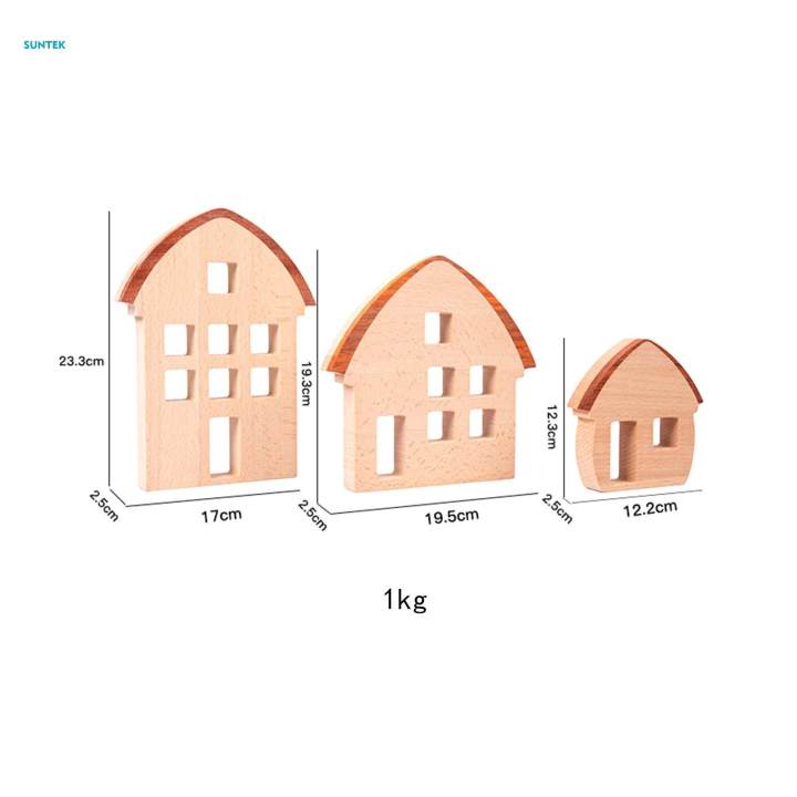 3%20Pieces%20Wood%20House%20Centerpiece%20House%20Decor%20Building%20Blocks%20Set,%20Montessori%20Stacking%20Toy%20Ornament,%20Wooden%20Sign%20Block%20for%20Ages%204%20to%208%20Preschool%20-%20Image%209