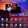 APP Control RGB Music Light LED Sound Control Pickup Rhythm Light Colorful Voice-Activated Music Melody Lights 32 Bit Ambient Light. 