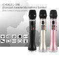 Karaoke L - 598 Bluetooth Microphone Portable Speaker Microphone 9 Watt. 