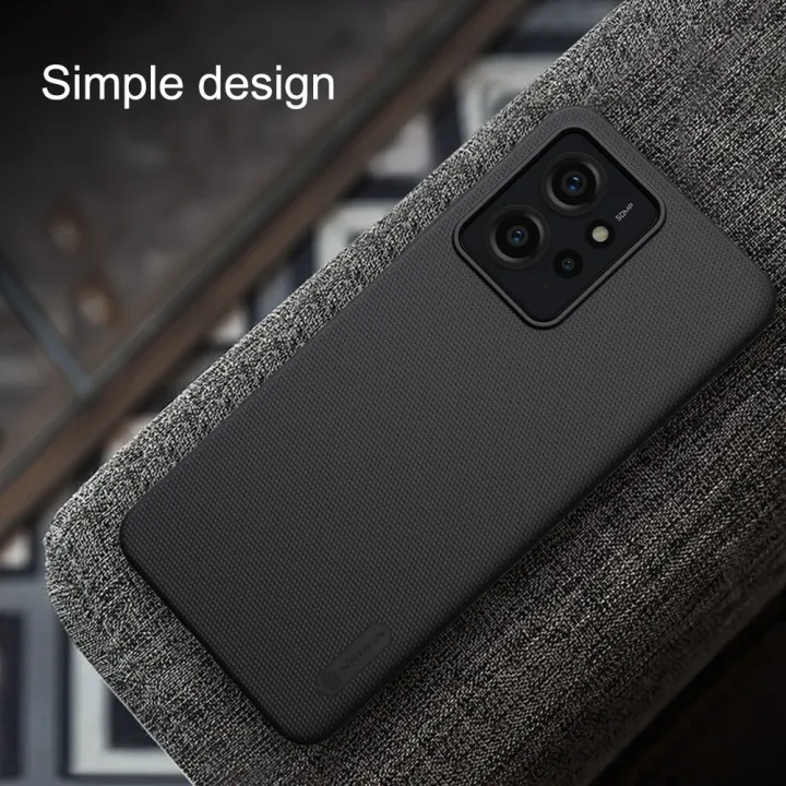 For%20Xiaomi%20Redmi%20Note%2012%204G%20Nillkin%20Super%20Frosted%20Shield%20Hard%20PC%20Back%20Cover%20Salient%20Dot%20Design%20Case%20-%20Image%206