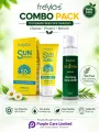 Freyias Tea Tree Daily foaming Facewash 200ml+ Freyias Sunscreen SPF 50 PA++ for oily skin.