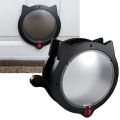 Cat Flap Door Magnetic 4 Locking Modes Safe Plastic Automatic Cat Door for Interior Exterior Doors Black. 