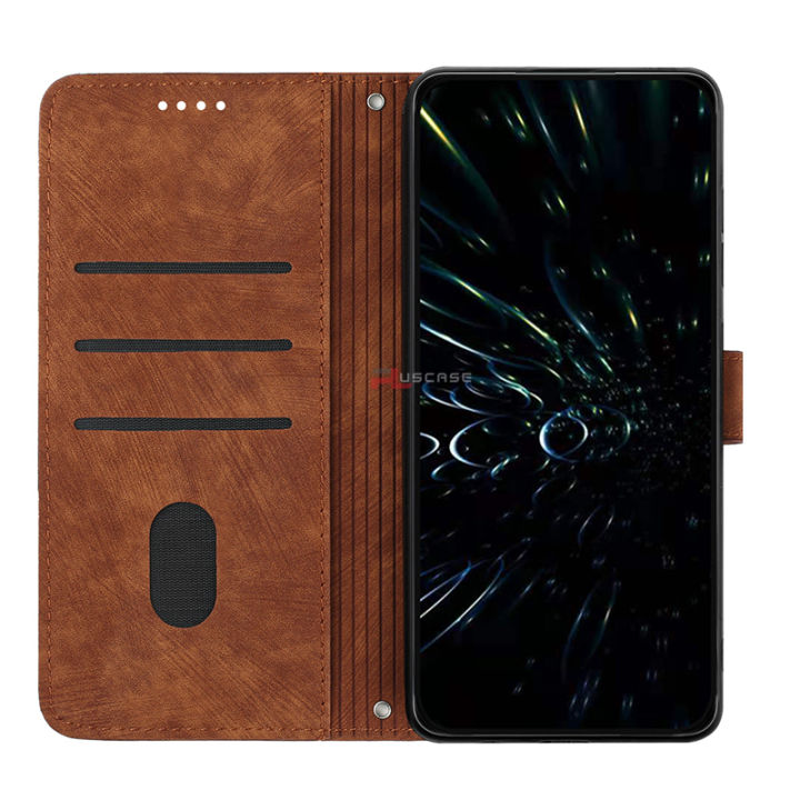 PlusCase%20for%20Xiaomi%20Redmi%20Note%2012%204G%20Vintage%20PU%20Leather%20Wallet%20Case%20Flip%20Stand%20Card%20Slot%20Cover%20-%20Image%202