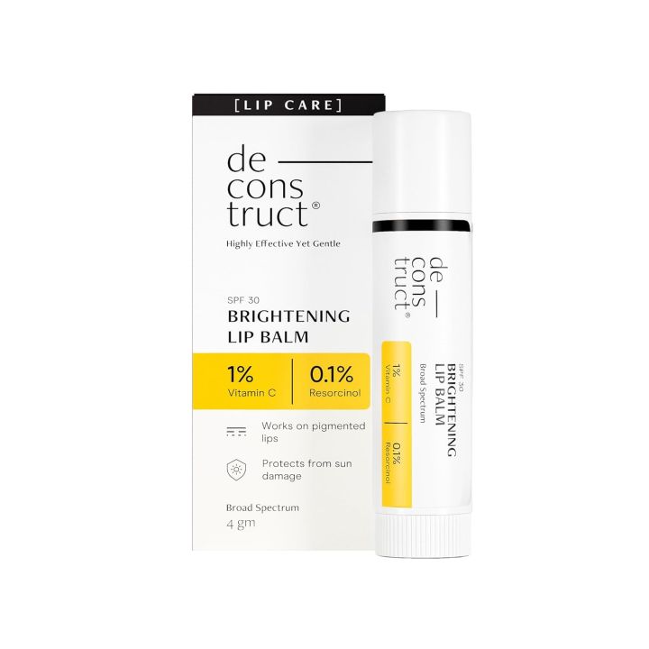 vitamin c for dark lips Buy Ceramide & Lightening Lip Balm with SPF 30 PA++ Minimalist 8% L Deconstruct Brightening Lip Balm with