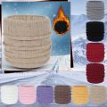 Solid Cotton Warm Winter Ring Scarf Women Men Knitted Full Face Cover Ring Neck Scarves for Women Thick Bufanda Neck Scarf Shawl.