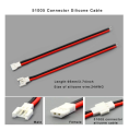 51005 JST Connector 2 Pin Kit JST 51005 Male Female Plug Connector 2.54mm Pitch With 80mm Cables For LED Strip Toy Car 1S Battery.