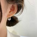 2021 New Simple Single Zirconia Earrings For Women Girls Korean Style Delicate Chic Jewelry Earings Wholesale. 