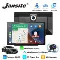 9 Wireless CarPlay Android Auto Dash Cam 4K ADAS Rear Cam AUX Bluetooth Audio BT Phone Call Airplay Miracast Dashboard Car DVR. 