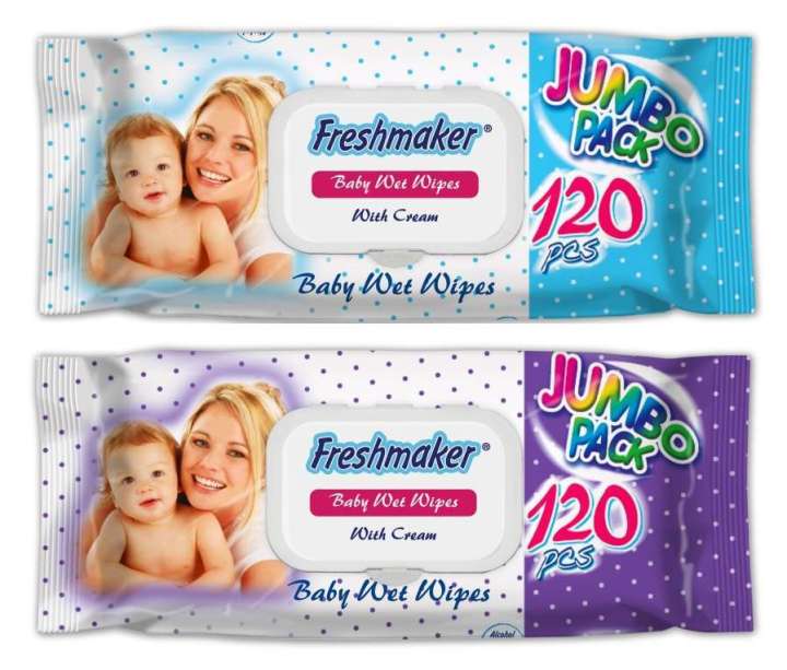 Freshmaker Wet Wipes (120pcs)