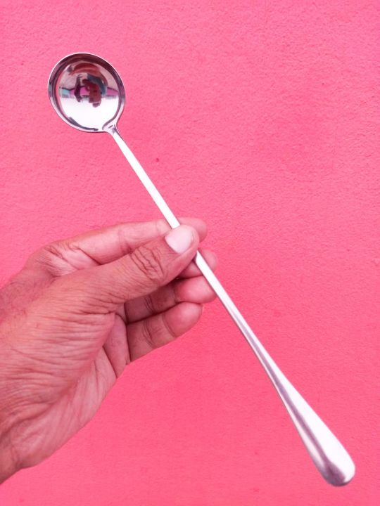 Achar%20Spoon/Long%20Handle%20Steel%20Spoon/Pickle%20Spoon-1/3%20Pieces-23cm/9%20Inch%20%E2%80%93%20Chopsticks%20-%20Image%204