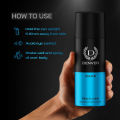 Denver Black Code Deodorant Body Spray For Men 150ml INDIAN. 