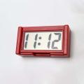 6.2cm Car Digital Clock Good Quality Black Plastic Mini Alarm Clock Car Alarm Clock for Car. 