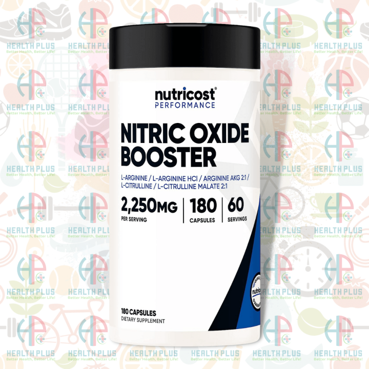 Nutricost Nitric Oxide Boost 2250mg, 180 Capsules