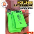 Band NCR 18650 Lithium-Ion Battery Wrap PVC Heat Shrink Tube (5PCS) Insulated Film Protect Case Pack Sleeving. 
