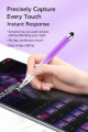3 In 1 Capacitive Stylus Pen Drawing Pens for iPhone/Android All Capacitive Touch Screens.