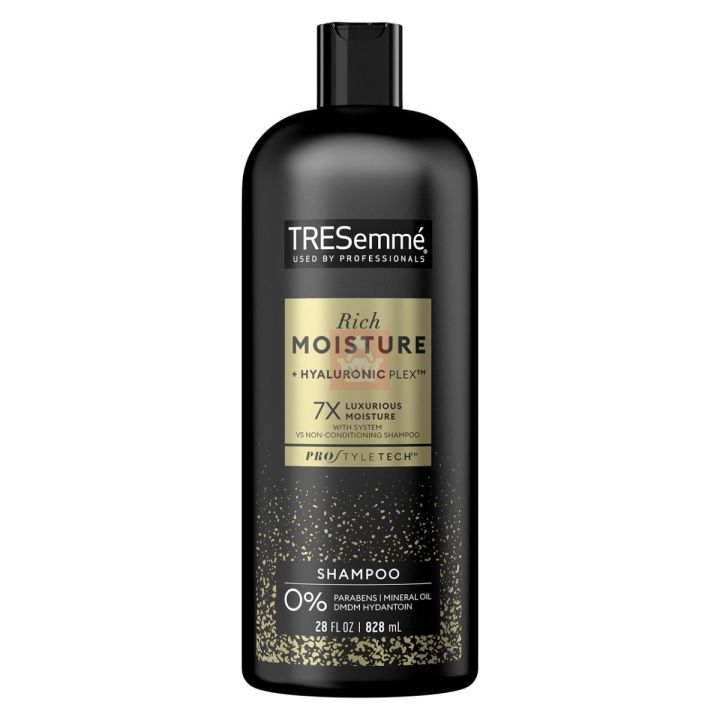International USA Product Hair care Tresemme shampoo 7X Luxurious Rich Moisture used for male/female - 828 ml