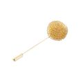 AliExpress men's neckline long needle flower ball collar needle blazer fashion personality color temperament brooch. 