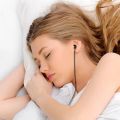 Soft Sleeping Headphone Silicone Anti-fold Headset In-Ear Earphones With Noise Cancelling 3.5mm Headphones Universal For Huawei. 