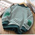Children's Spring and Autumn Clothes Boys and Girls Sweatshirts 2023 New Children's Undershirts Korean Version Baby Tops with Fleece and Foreign.
