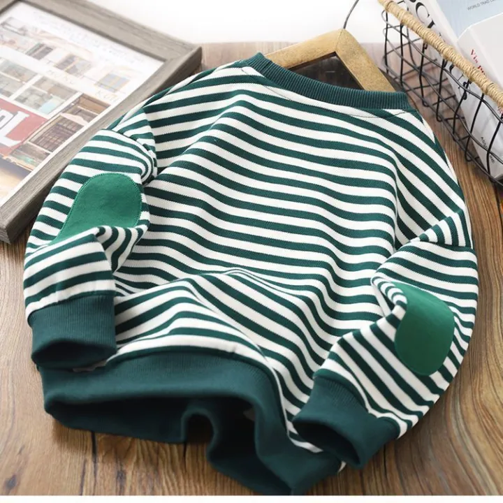 Children's%20Spring%20and%20Autumn%20Clothes%20Boys%20and%20Girls%20Sweatshirts%202023%20New%20Children's%20Undershirts%20Korean%20Version%20Baby%20Tops%20with%20Fleece%20and%20Foreign%20-%20Image%203