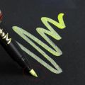High Quality Soft Head Metallic Marker Pen Water-Based ink Doodle Marking Metallic Color Pen DIY Coloring Paint Pen School Office.