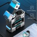 M45 TWS Wireless Earbuds Mecha Display Gaming Bluetooth Headset. 
