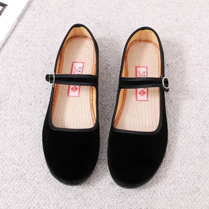 Old%20Beijing%20Cloth%20Shoes%20Women's%20Shoes%20Flat%20Pumps%20Large%20Size%20Work%20Shoes%20Black%20Hotel%20Work%20Shoes%20Non-Slip%20Mom%20Shoes%20Soft%20Bottom%20-%20Image%202