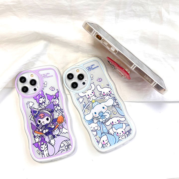 TA%20for%20OPPO%20A15%20A15S%20Back%20Cover%20Cute%20Melody%20Kuromi%20Fashion%20Wavy%20Phone%20Case%20With%20Free%20Holder%20Camera%20Protection%20Transparent%20TPU%20Soft%20Cover%20for%20Girls%20-%20Image%207