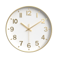 Silent Modern Clock for Wall, 3D Numbers Wall Clock Colour 8. 