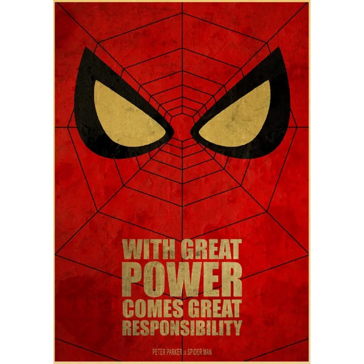 GC%20Marvel%20Minimal%20Super%20Heroes%20Vintage%20Posters%20For%20Home%20Decor%20kraft%20Paper%20high%20quality%20poster%20wall%20sticker%20color:F020-7-42*30%20-%20Image%205