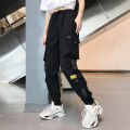 Hot Big Pockets Cargo pants women High Waist Loose Streetwear pants Baggy Tactical Trouser hip hop joggers pants. 