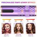 New UB Automatic Curling Iron Cordle Auto Hair Curler Wirele. 